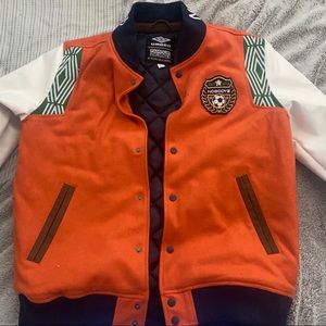 New Famous Nobody x Umbro Varsity Jacket